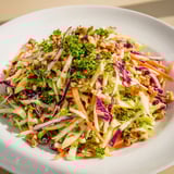Warmer Apfel und Kohl Slaw